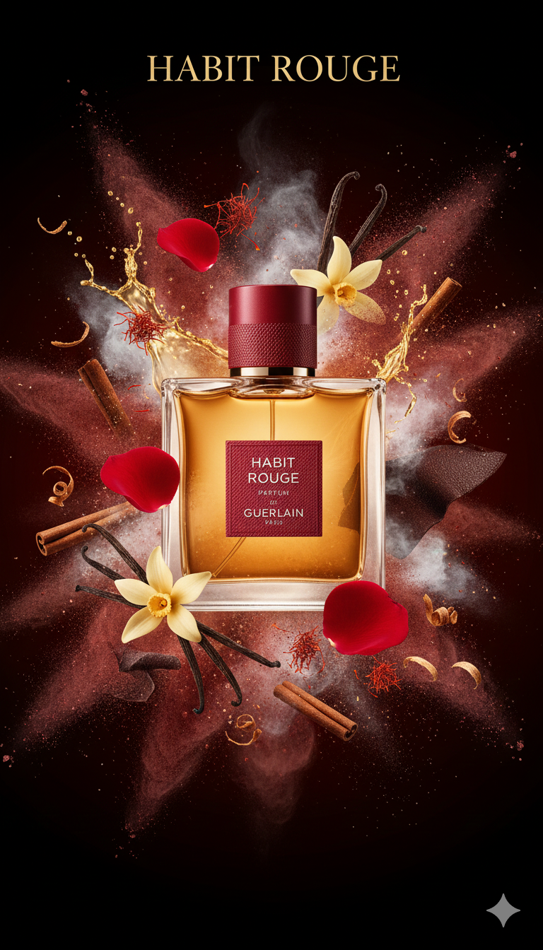 Habit Rouge Parfum Guerlain